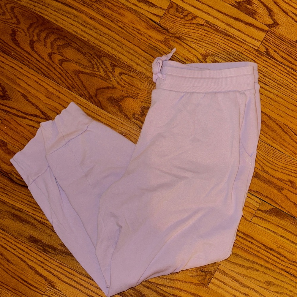 Cozy Lavender Jogger Pants